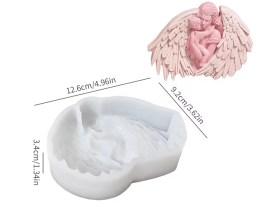 Molde silicona madre con hijo de costado